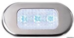 Osculati - Luce cortesia inox 3 LED blu